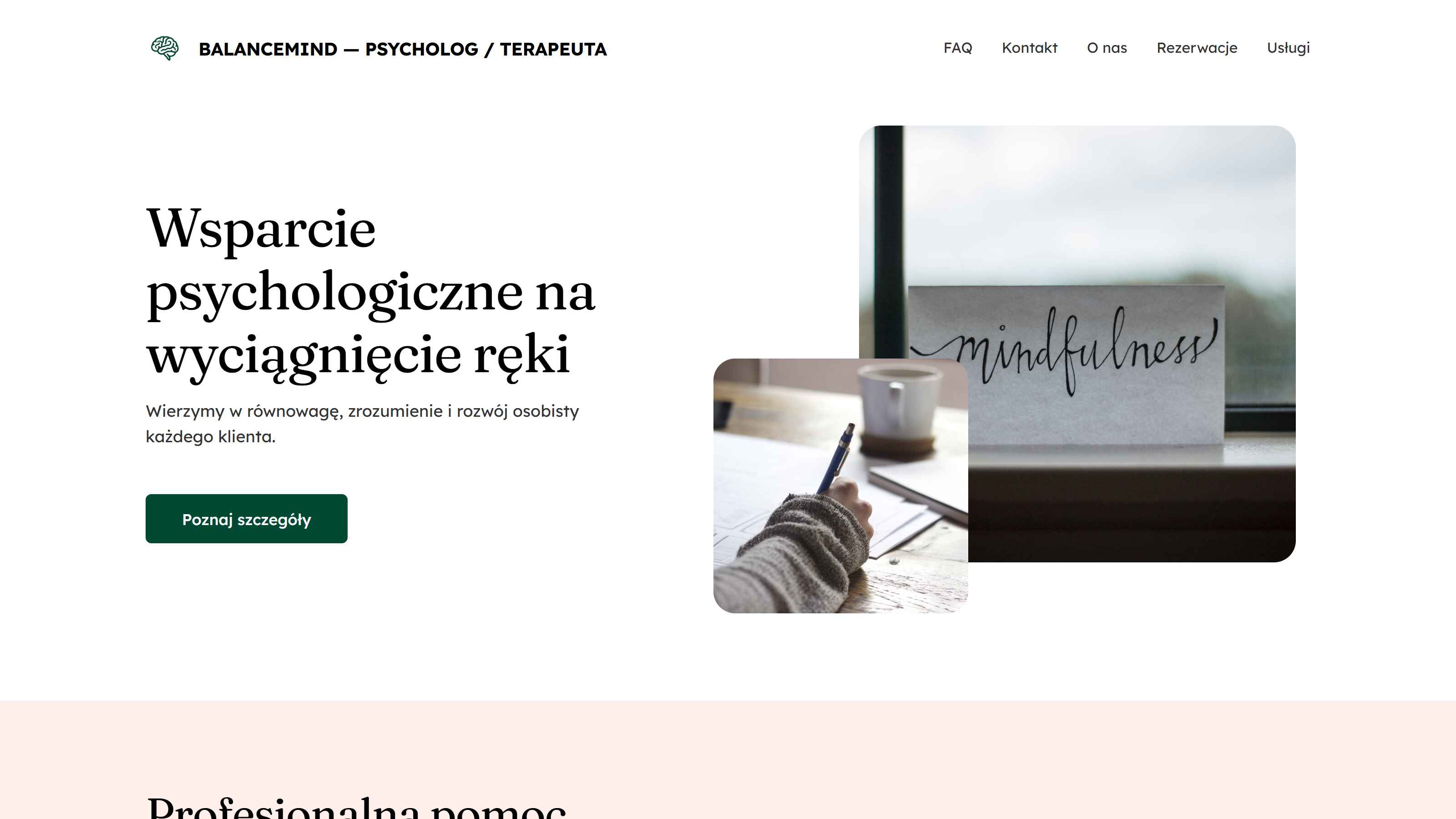 Gabinet psychologiczny