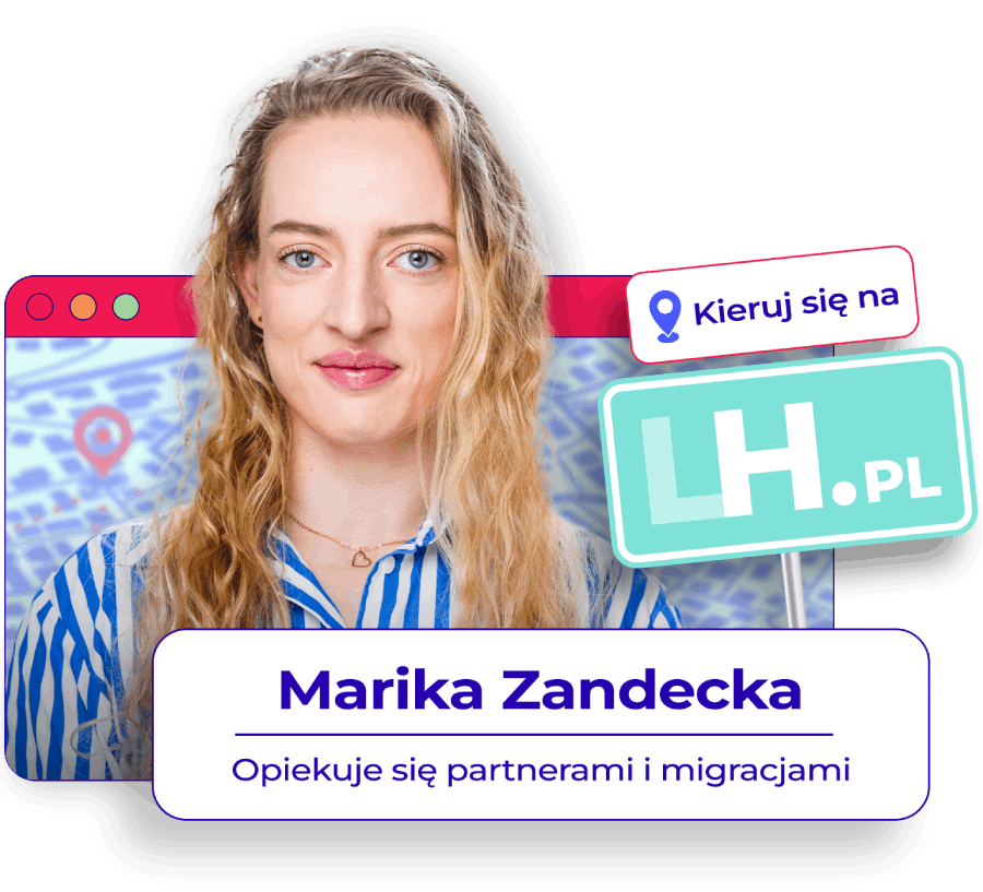 Marika Zandecka - Opiekunka Programu Partnerskiego w LH.pl