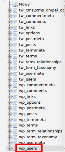 phpmyadmin-wpusuers