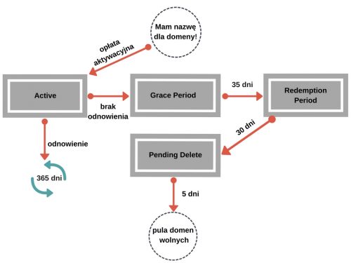 cykl życia domeny globalnej diagram whois eurid