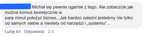 strona www, facebook, własna strona