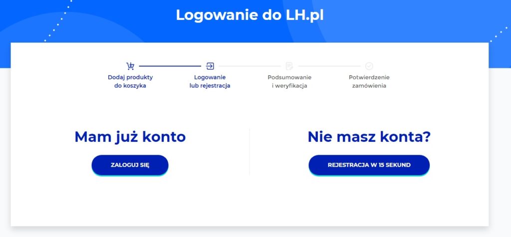 zamówienie hostingu w LH.pl, jak zamówić hosting w LH