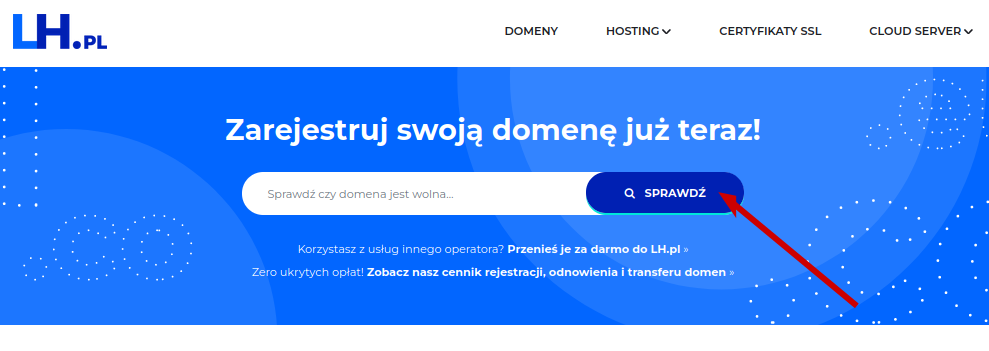 rejestracja domeny internetowej