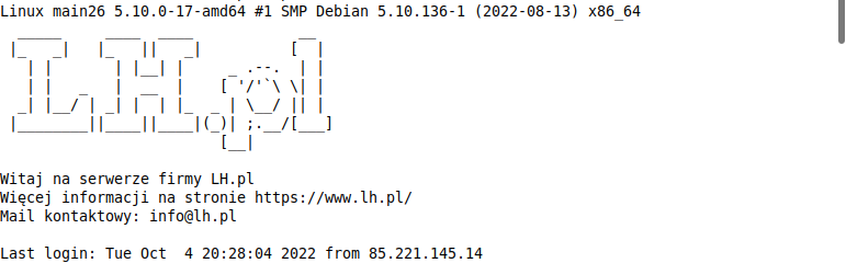 Jak rozpakować plik ZIP na serwerze za pomocą SSH w systemie linux?