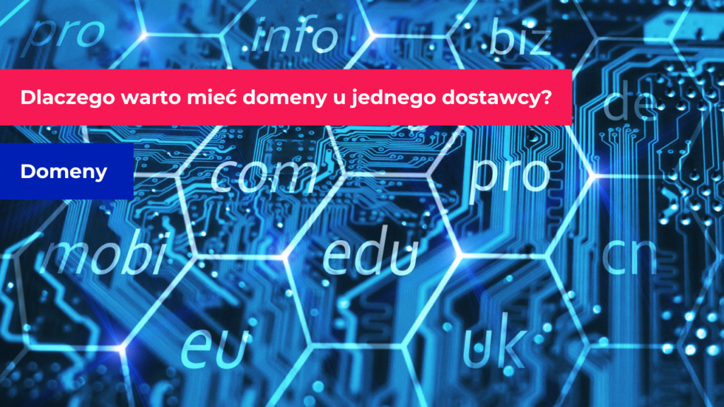 Dlaczego warto mieć <a href='https://www.lh.pl/domeny'>domeny</a> u jednego dostawcy?