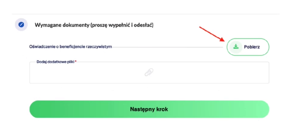 Tpay - wgrywanie dokumentów weryfikacyjnych